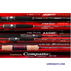 Кастинговое удилище GRAPHITELEADER Compatto GVICMC-654 M   (cast) (4 части)